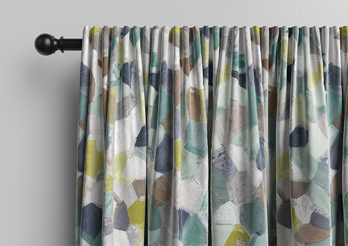 Whinfell, Aqua - Made to Measure Curtains - Image 10